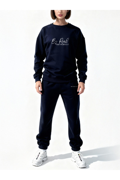 EFFRENATU Sweatpants and Top Set in Lacevert Color, Be Real, Specially Design...
