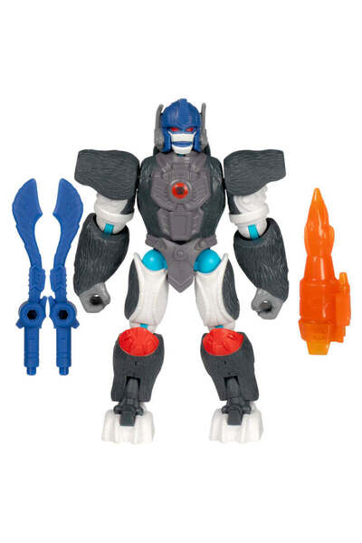 Hasbro Transformers MixMashers Optimus Primal Figür – Değiştirilebilir Parçal...