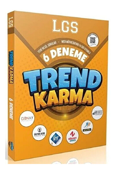 Açı Yayınları 8.Sınıf Trend Karma LGS 6 Deneme / Yeni Nesil Sorular - Meb Mür...