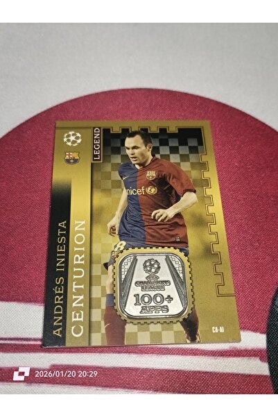 Topps Champions League Match Attax 2023/2024 - Centurion Ca-Ai Andres Iniesta