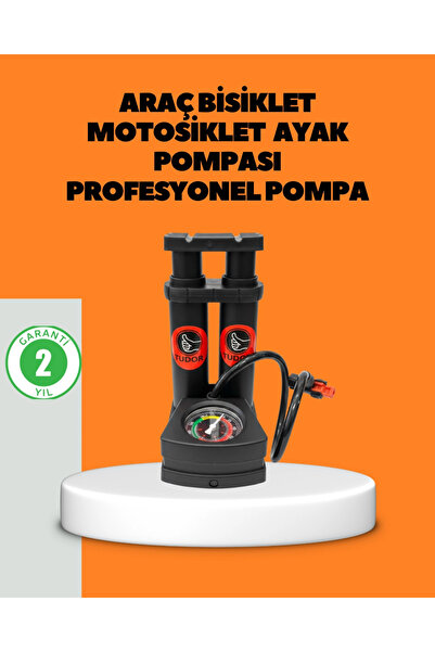 Marsilyan ايه جي ™   مضخة هواء للدراجات متعددة الأغراض مع مقياس ضغط