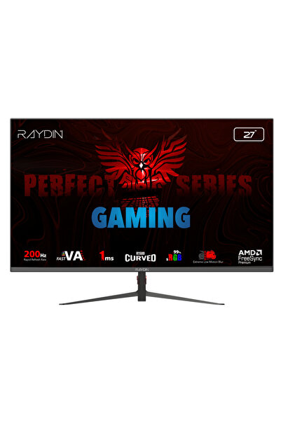 karadağsb Raydin Mm27Rfa-200Hz, 27&Quot;, 1Ms, 200Hz, Full Hd, 2Xhdmi, Dp, Va...