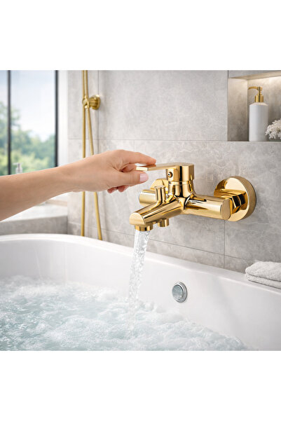 RocciArmatur صنبور دش للحمام من جولد كاري ذو هيكل ثقيل