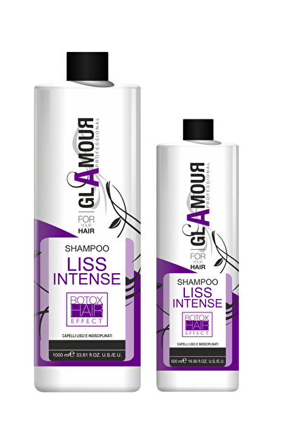 ERREELLE Liss Intense shampoo with botox effect Glamour, 1000ml