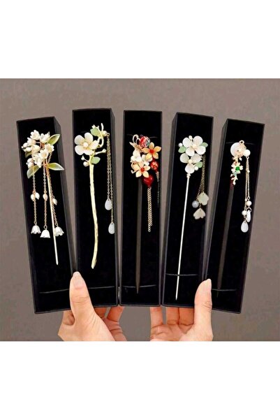 skycott مشبك شعر صيني بتصميم زهور مختلفة، قطعة واحدة، سيتم إرسال أي من هذه ال...