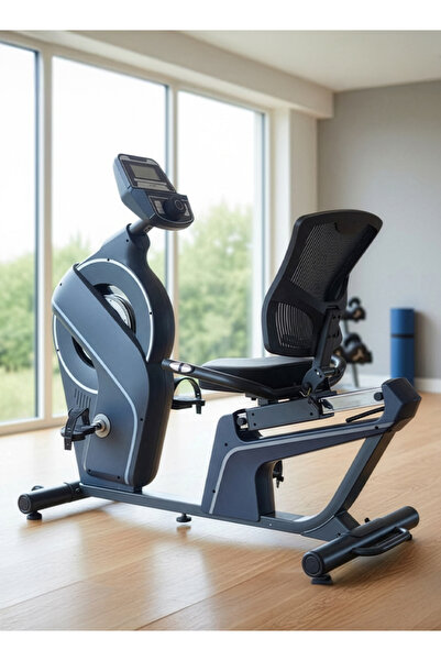 Fitness World Magnetic exercise bike 8 resistance levels, adjustable seat,hol...