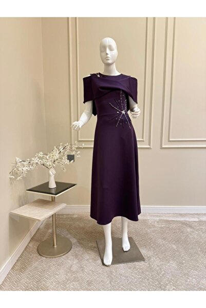 MYROSE SA Beaded embroidered dress