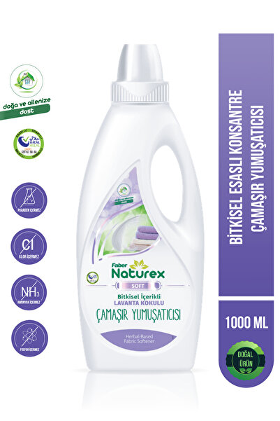 Naturex Bitkisel İçerikli Lavanta Kokulu Konsantre Doğal Çamaşır Yumuşatıcısı...