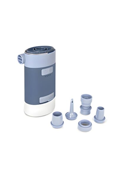 Element-x Pompă de aer portabilă 3 în 1 cu încărcare solară/USB