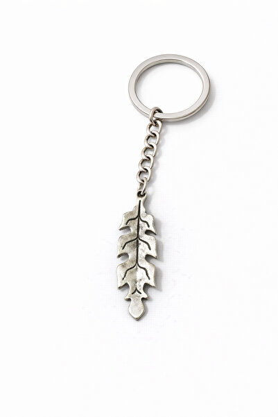 HER ŞEY NOTA www.herseynota.com Breloc unisex din metal boem de culoare argin...