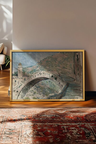 Postifull Vintage ζωγραφική, αφίσα με μπεζ κορνίζα, vintage διακόσμηση τοίχου