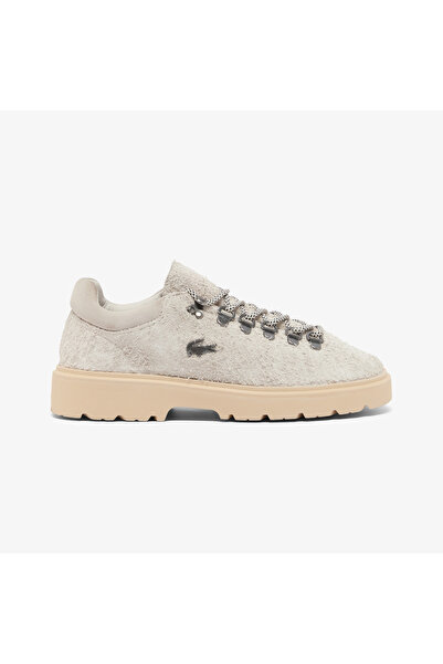 Lacoste Baseshot Winter Kadın Krem Sneaker