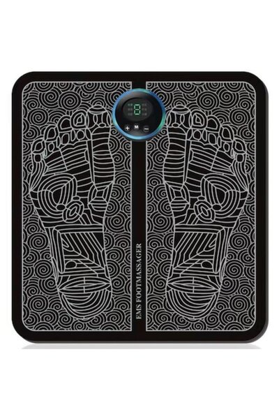 NO BRAND Aparat de masaj pentru picioare, USB, negru