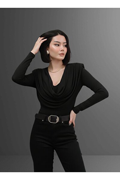 Rute butik Plunging Neck Blouse