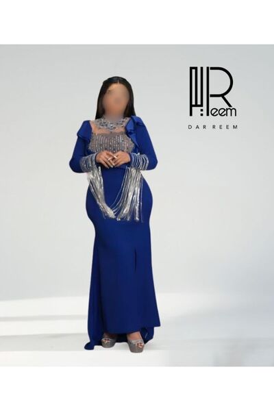 DRM The elegance of royal blue with hand-stitched details and modern styling