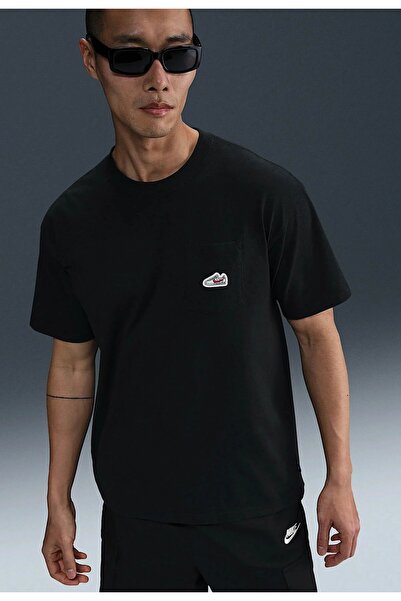 Nike Max90 Men's Black T-Shirt Sprint Sport