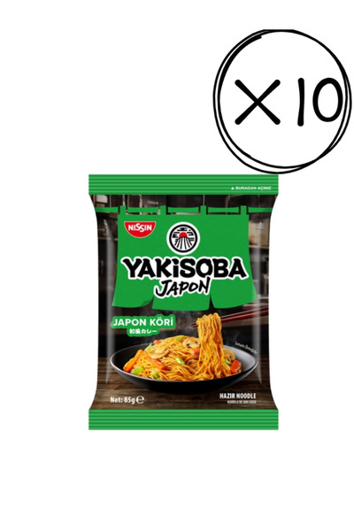 Nissin Noodles NİSSİN YAKİSOBA NOODLE CHILI SOS 84 GR*10