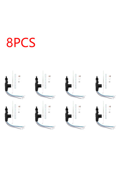 Choice 8pcs 5Wire 1-10pcs Door Power Central Lock 12V 2/5 Wire Actuator Auto ...
