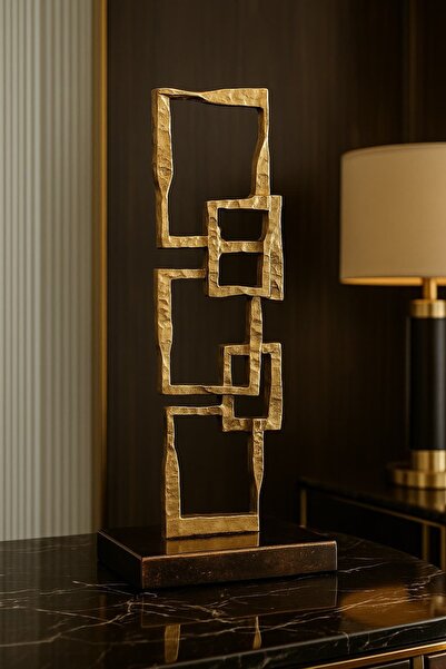 Ruum Store By Doğtaş Bronz Dekoratif Soyut Aksesuar