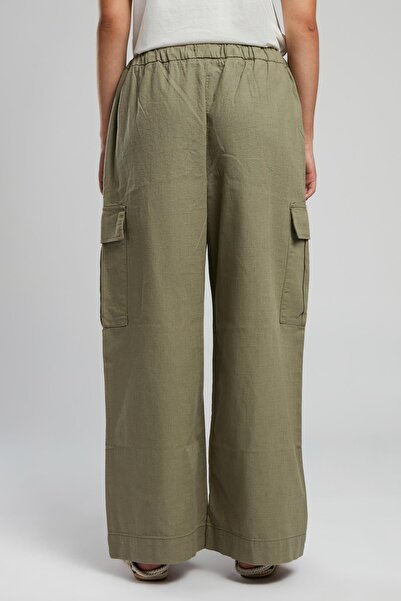 Lee Cooper Standard Waist Straight Light Khaki Women's Trousers 252 Lcf 221004 Patricia A. Khaki