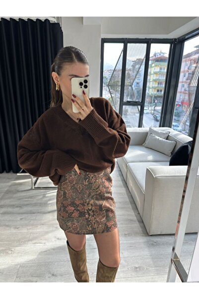 Özgece ETNİK DESEN ETEK