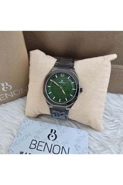 benon Pineon Men's Stainless Steel Waterproof Watch
