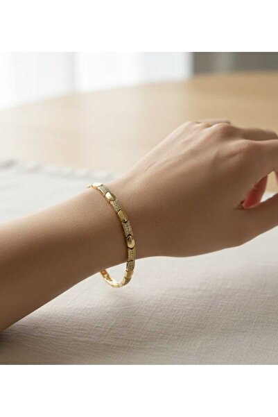 XUPING JEWELRY Xuping taşlı plaka bileklik