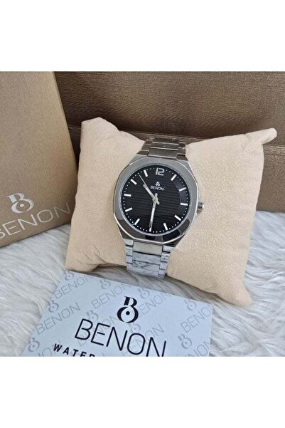 benon Pineon Men's Stainless Steel Waterproof Watch