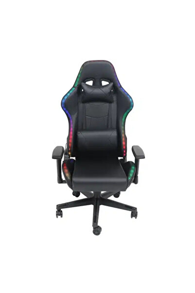 OEM Scaun Gaming Ergonomic cu Iluminare LED RGB JRH