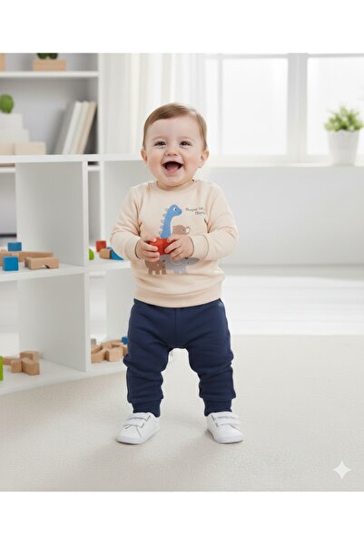 Junies Baby 2-Piece Baby Set with Dinosaurs