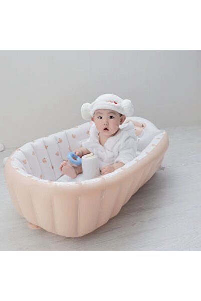 OEM Inflatable baby bath soft and safe support for newborns