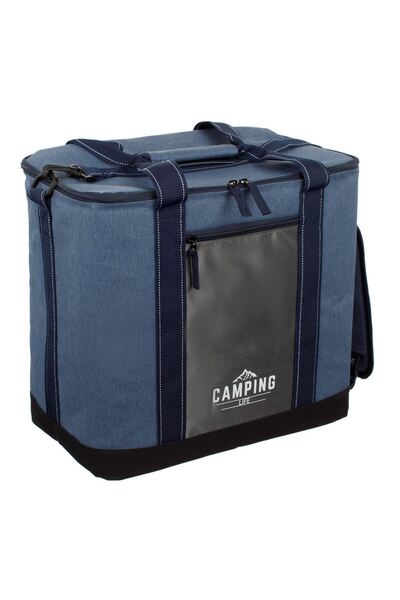 OEM Geanta Izoterma Blue Jean Antracit 40x24x28cm - 26L