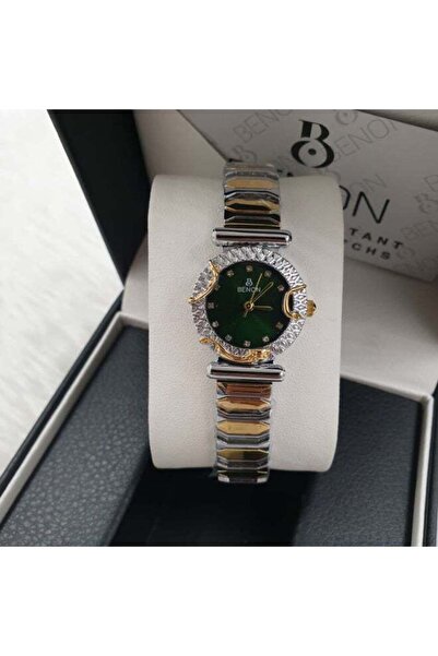 benon Women's Wristwatch with Zircon Stones