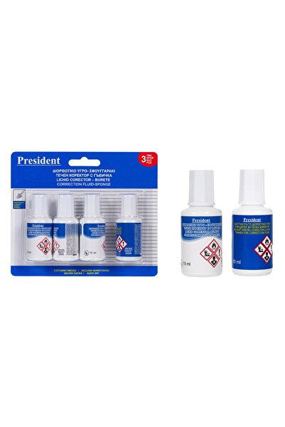 OEM Liquid Concealer Set with Sponge and Thinner - 4pcs