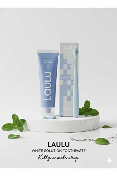 laulu White Solutuon Toothpaste 100G(Diş Macunu)