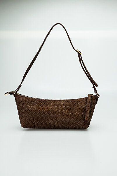 Shkup Women's Knitted Patterned Mini Shoulder and Hand Bag Daily Bag