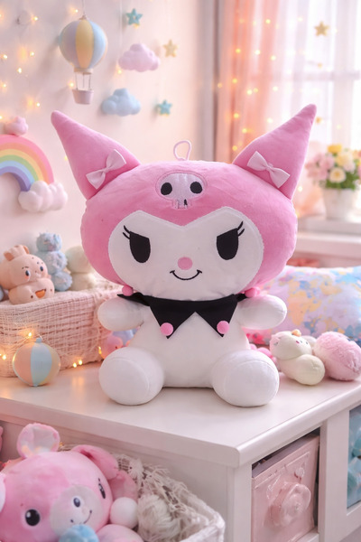 Kudi Oyuncak Sevimli kız çocuğu peluş oyuncak Uyku arkadaşı