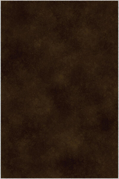 HALIPORTALI Koyu Kahverengi Soft Dokulu Modern Halı Yıkanabilir HL-SM-341