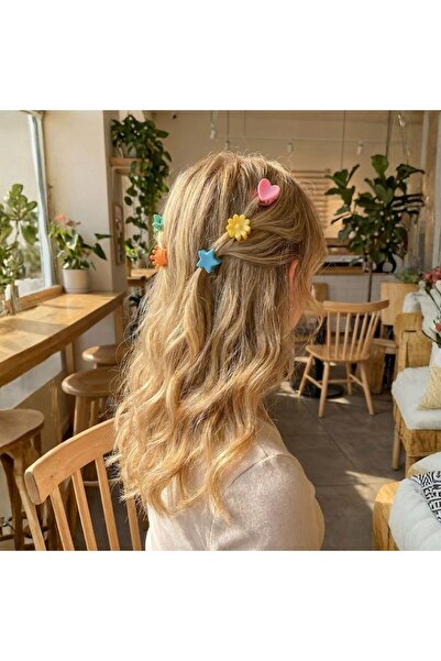 EliraToka Set of 20 Two-Card Colorful Mini Latch Buckle Clips - Aesthetic wit...