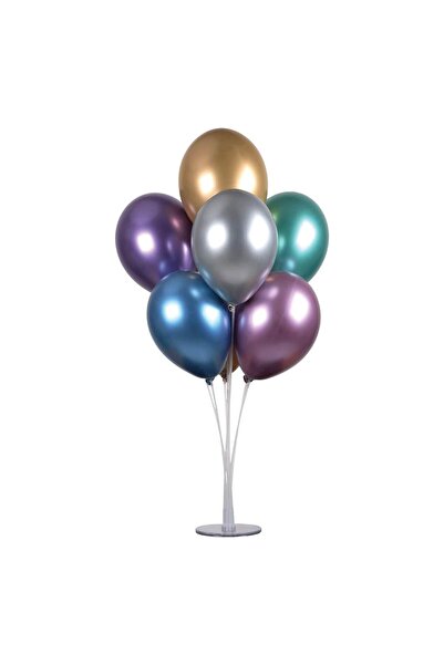 OEM White Stand for 6 Party Balloons