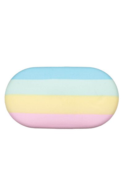 OEM Stone Eraser with Pastel Stripes Pattern 4x6.5cm - 1pc
