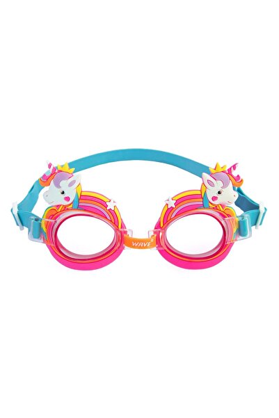 OEM Pink Unicorn Kids Swimming Goggles 3-6 Years