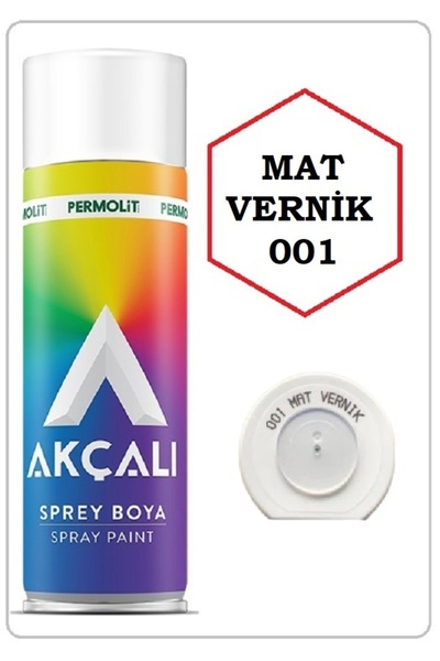 Akçalı AKCALI SPREY MAT VERNİK (001) 400 ML