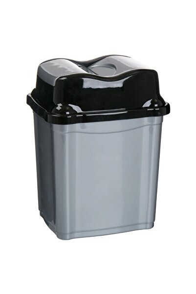 OEM Cos de Gunoi din Plastic Gri cu Capac 2L