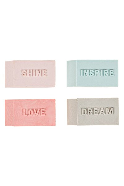 OEM Pastel Eraser with Logo - 4pcs