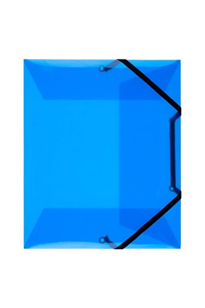 OEM Mapa A5 Bleu cu Elastic 14.5x21cm