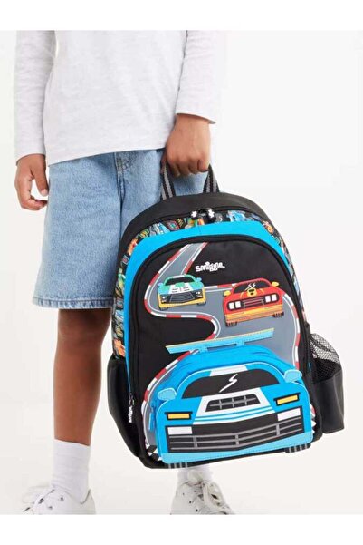 SMIGGLE Curious Junior Character Backpack – Black