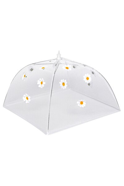 OEM Plasa de Protectie Pliabila Patrata Alba cu Margarete pentru Alimente 36x...