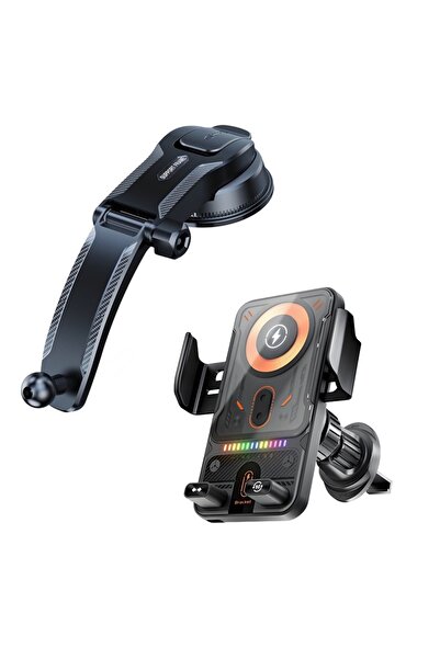 Choice Suction Holder 15W Universal Car Wireless Charger Mount Auto-Sensing E...