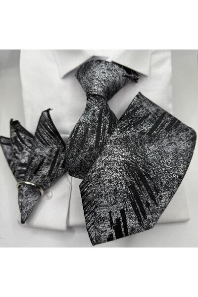 ilayda emir PREMIUM TASARIM ERKEK YAKA MENDİLLİ KRAVAT